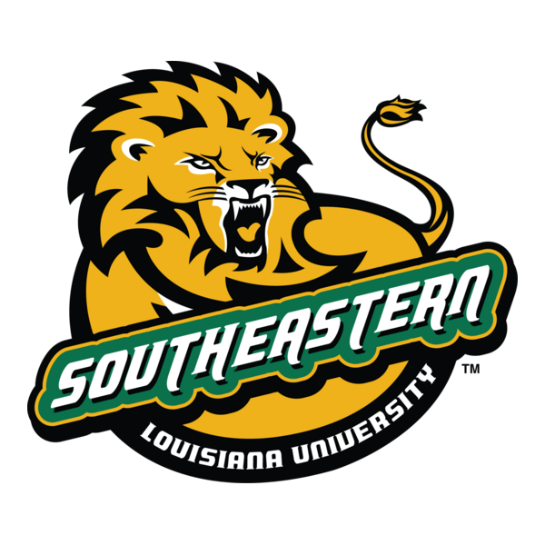 Southeastern Louisiana Lions Logo PNG Vector