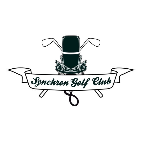 Synchron Golf Club Logo PNG Vector