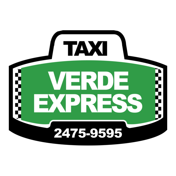 Taxi Verde Express Logo PNG Vector