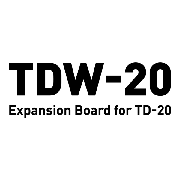 TDW-20 Expansion Board for TD-20 Logo PNG Vector