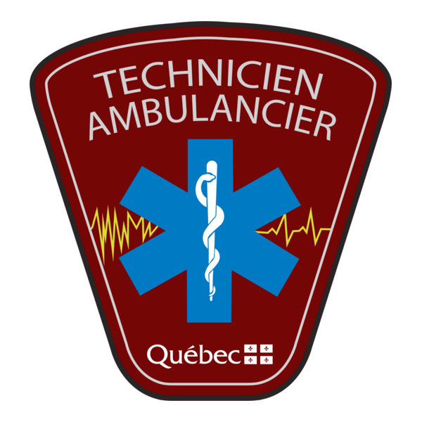 Technicien Ambulancier Quebec Logo PNG Vector