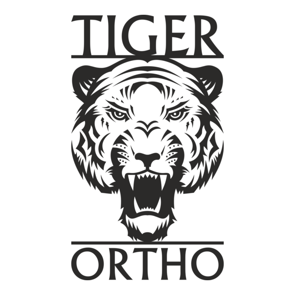 Tiger Ortho Logo PNG Vector