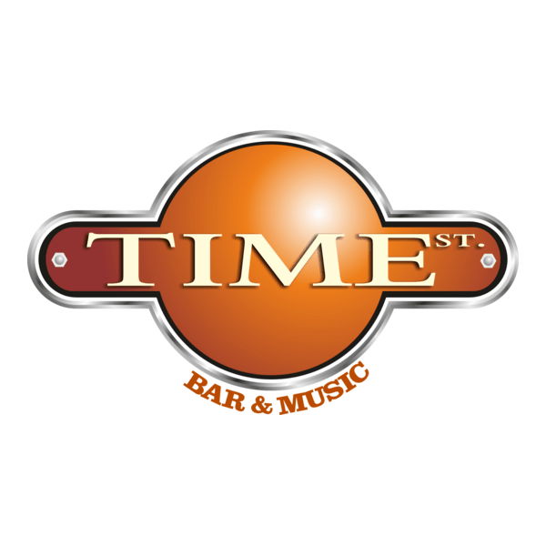 Time St. Bar & Grill Logo PNG Vector