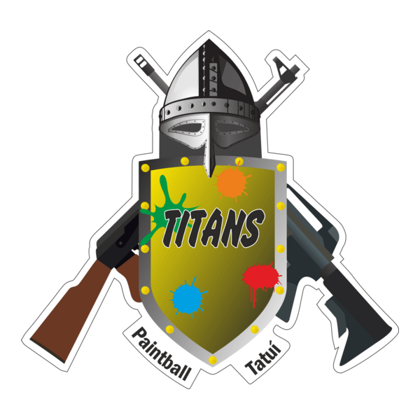Titans Paintball Logo PNG Vector