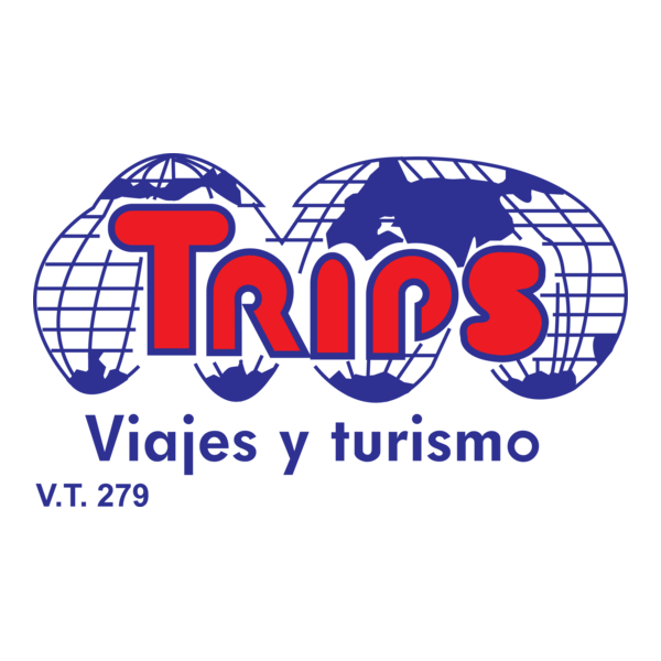 Trips Viajes y Turismo Logo PNG Vector