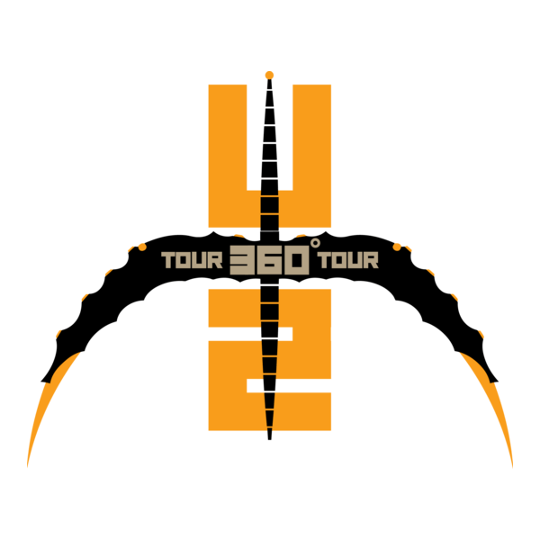 U2 360 Grad Logo PNG Vector