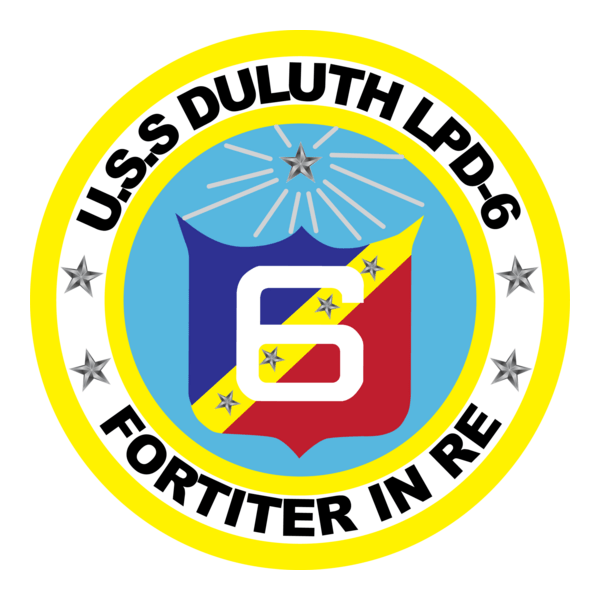 USS Duluth LPD-6 Seal Logo PNG Vector