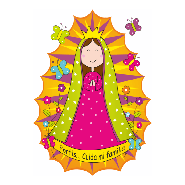 Virgencita Vectores Logo PNG Vector