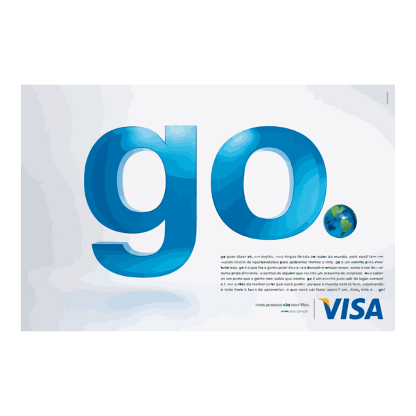 Visa Go. Logo PNG Vector