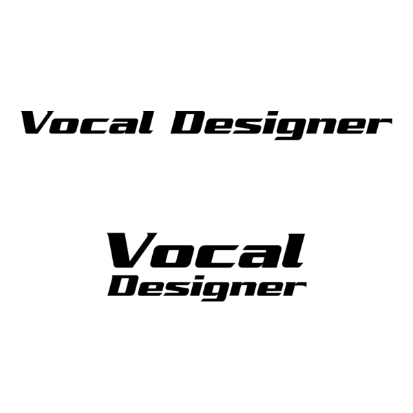 Vocal Designer Logo PNG Vector