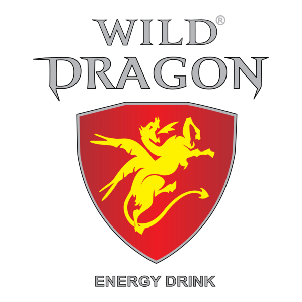 Wild Dragon Energy Drink Logo PNG Vector