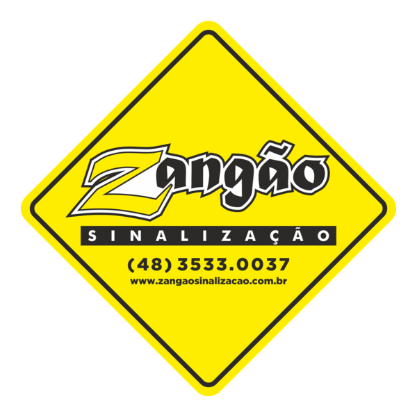 Zangão Sinalização Logo PNG Vector