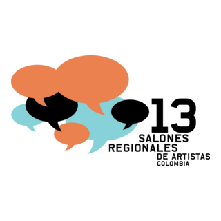 13 Salones Regionales de Artistas, Colombia Logo PNG Vector