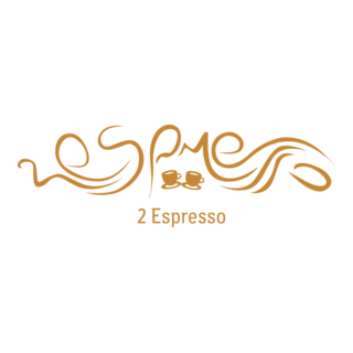2 Espresso Logo PNG Vector