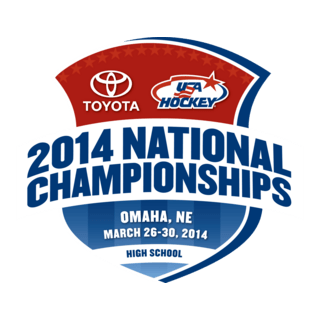 2014 USA High School Hockey Championships Logo PNG Vector
