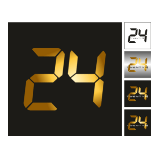 24 (Twenty 4) Logo PNG Vector