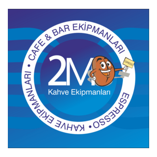 2M Kahve Ekipmanları Logo PNG Vector