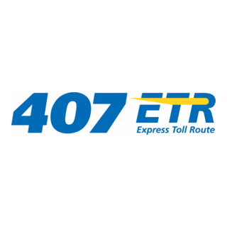 407 ETR Express Toll Route Logo PNG Vector