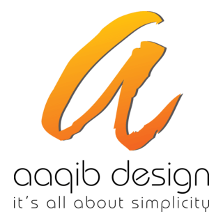 Aaqib Design Logo PNG Vector