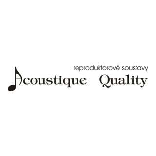 Acoustique Quality Logo PNG Vector