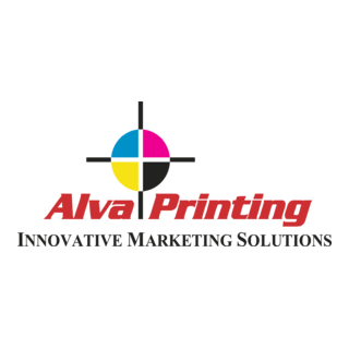 Alva Printing Logo PNG Vector