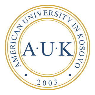American University in Kosovo Logo PNG Vector
