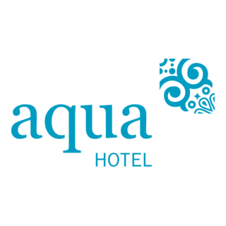 Aqua Hotel Logo PNG Vector