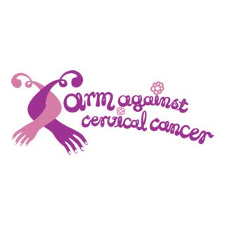 Arm Against Cervical Cancer Logo PNG Vector