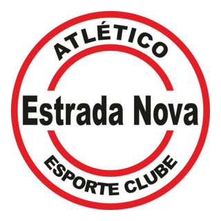 Atlético Estrada Nova Esporte Clube Logo PNG Vector