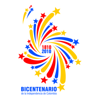 Bicentenario de la Independencia de Colombia Logo PNG Vector