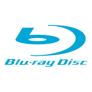 Blue Ray disc Logo PNG Vector