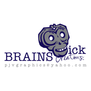 Brainsick Creations Logo PNG Vector