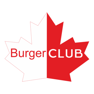 Burger Club Logo PNG Vector