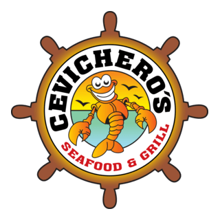 Cevichero´s Seafood & Grill Logo PNG Vector