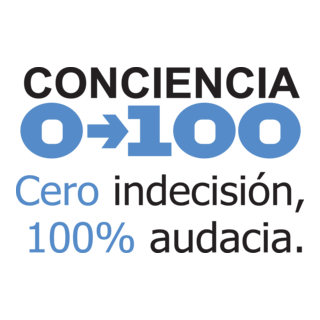 Conciencia 0 a 100 Logo PNG Vector