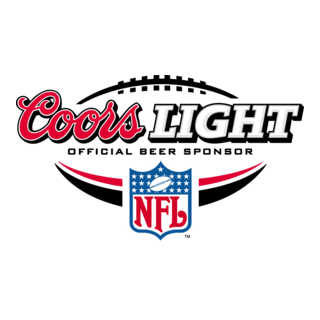 Coors Light NFL Official Beer Sponsor Logo PNG Vector