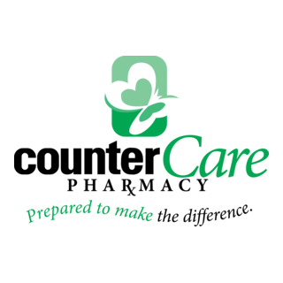 Counter Care Pharmacy Logo PNG Vector