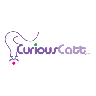 CuriousCatt Boutique Logo PNG Vector