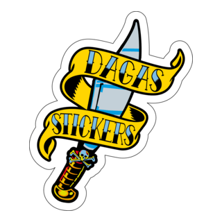 Dagas Stickers Logo PNG Vector