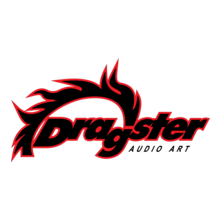 Dragster Audio Logo PNG Vector