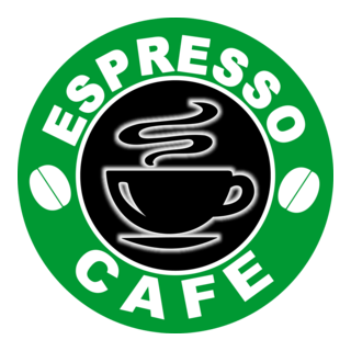 Espresso Café Logo PNG Vector