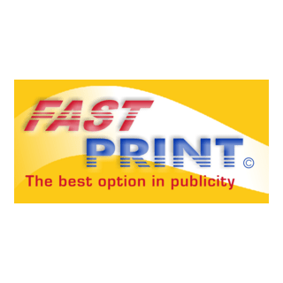 Fast Print Logo PNG Vector