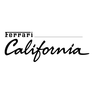 Ferrari California Logo PNG Vector