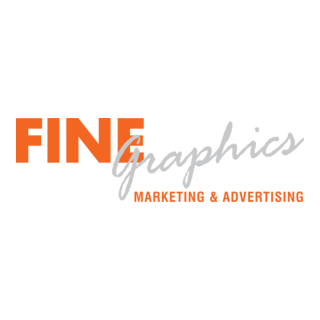 Fine Graphics Marketing & Advertising Logo PNG Vector