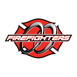 Firefighters Racing Logo PNG Vector