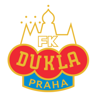 FK Dukla Praha 90's Logo PNG Vector