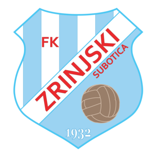 FK Zrinjski 1923 Subotica Logo PNG Vector
