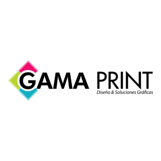 Gama Print Logo PNG Vector