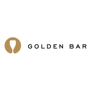 Golden Bar Logo PNG Vector