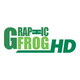 Graphic Frog HD Logo PNG Vector